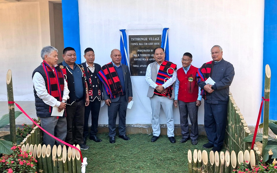Inauguration of Tsitrongse Village Council Hall